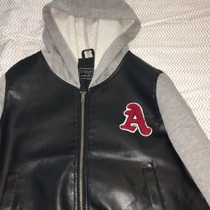 Cute Authentic Leather “A” Jacket